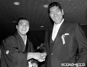 千代の富士　ジャイアント馬場